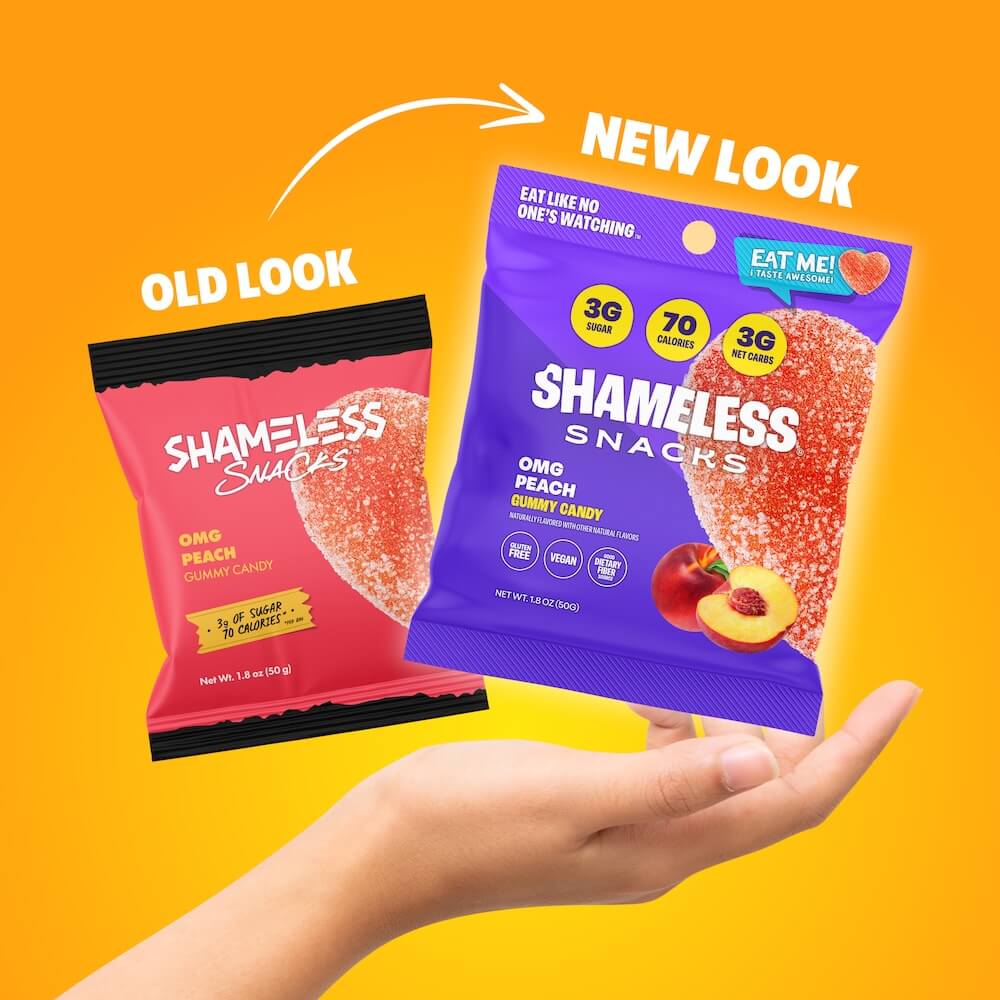 OMG Sour Peach Gummies - Image 12